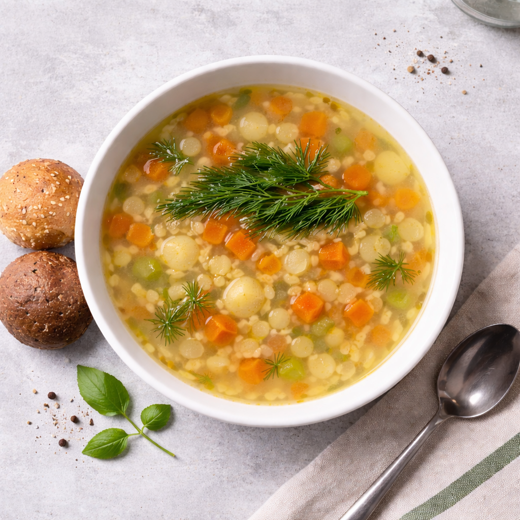 Гороховый суп с цыплёнком